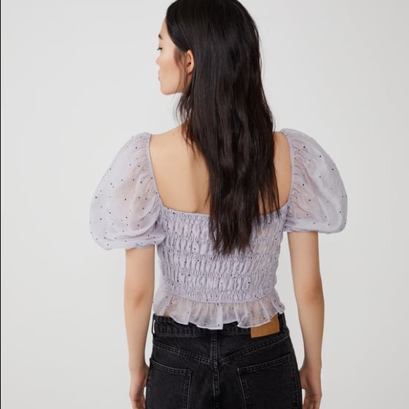 Zara Voluminous organza top - Picture 5 of 6